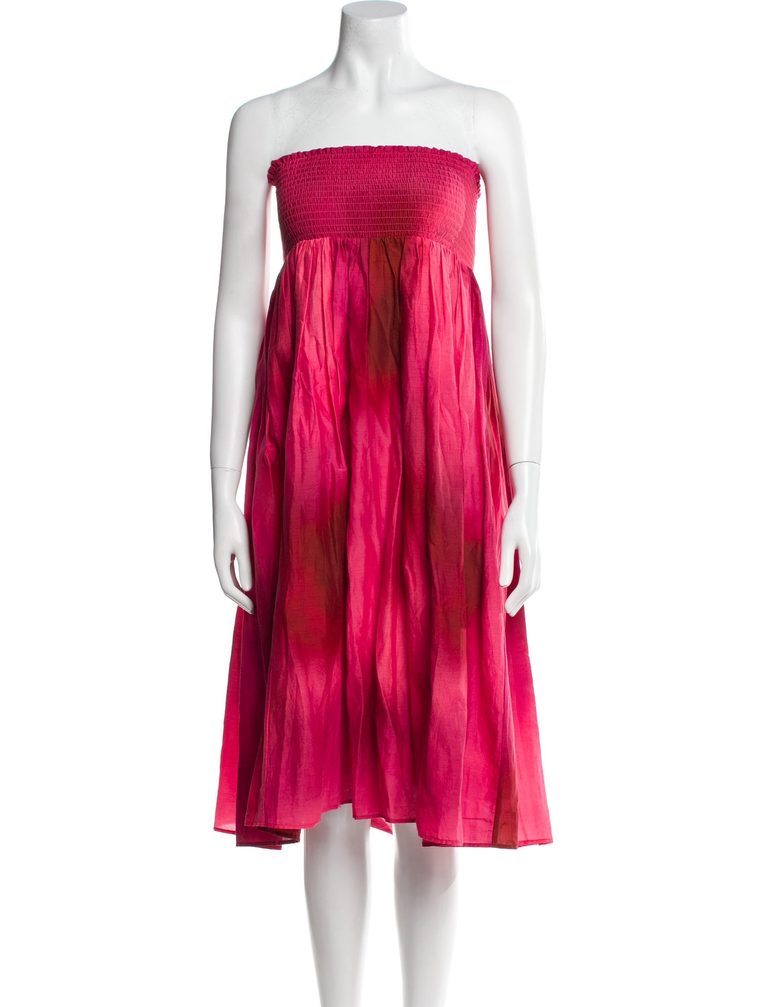 Mariacher Strapless Mini Dress