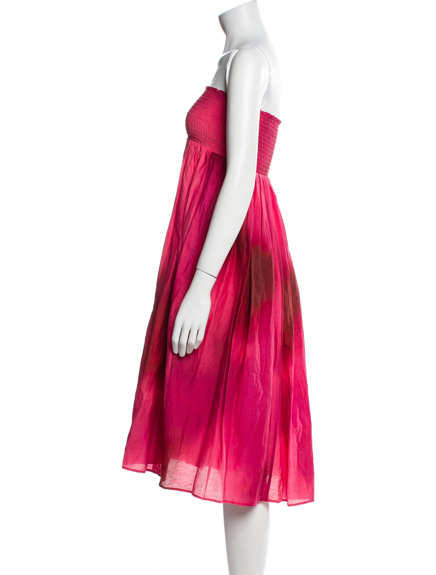 Mariacher Strapless Mini Dress