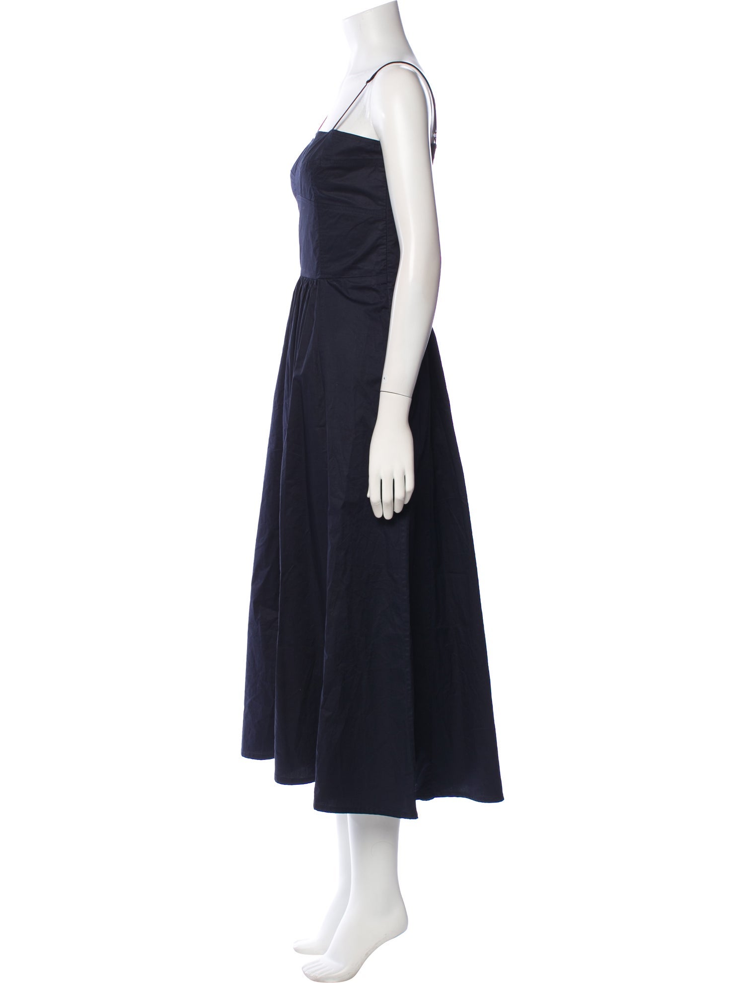 Mariacher Square Neckline Long Dress