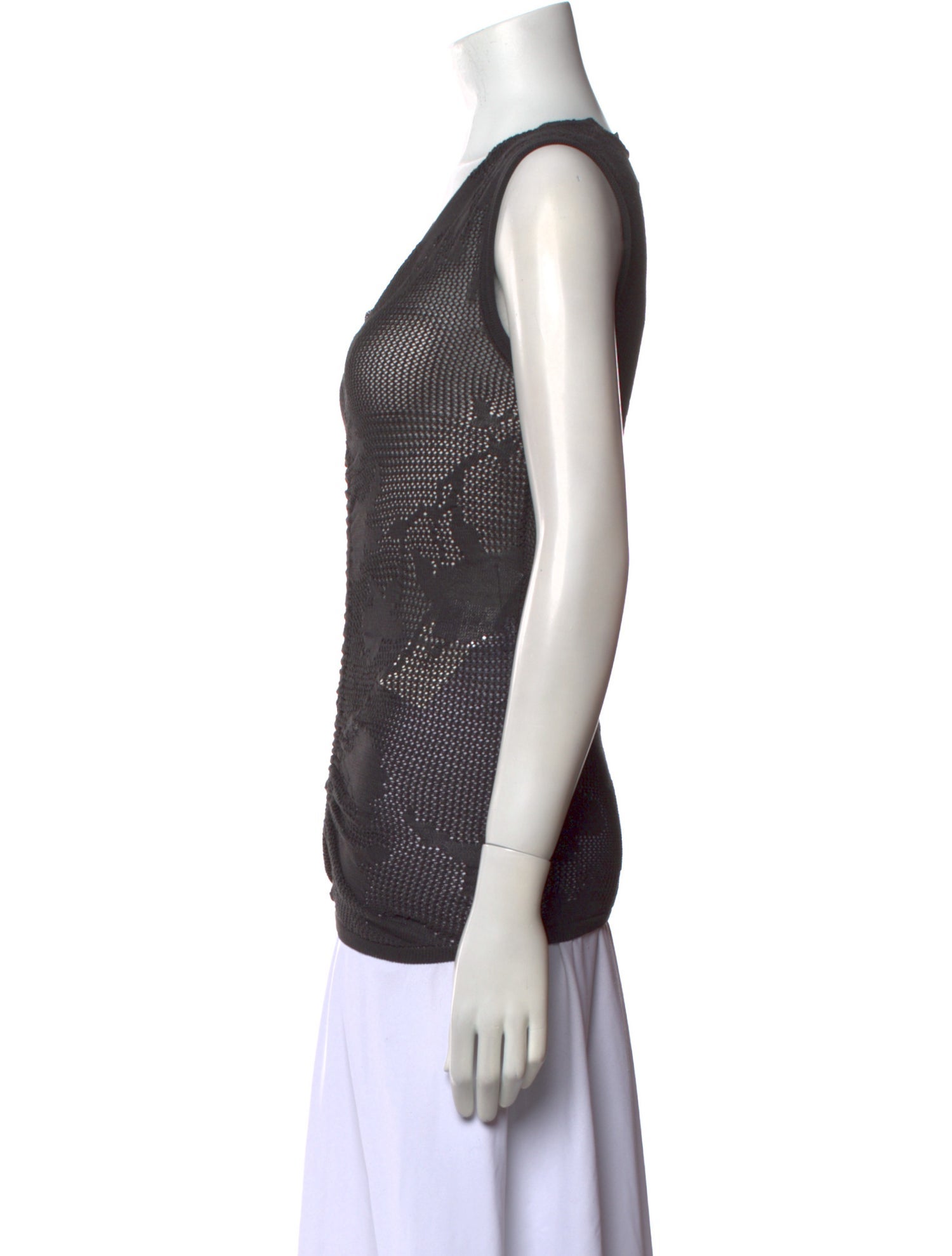 Mariacher V-Neck Sleeveless Top w/ Tags