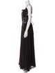 Mariacher Square Neckline Long Dress