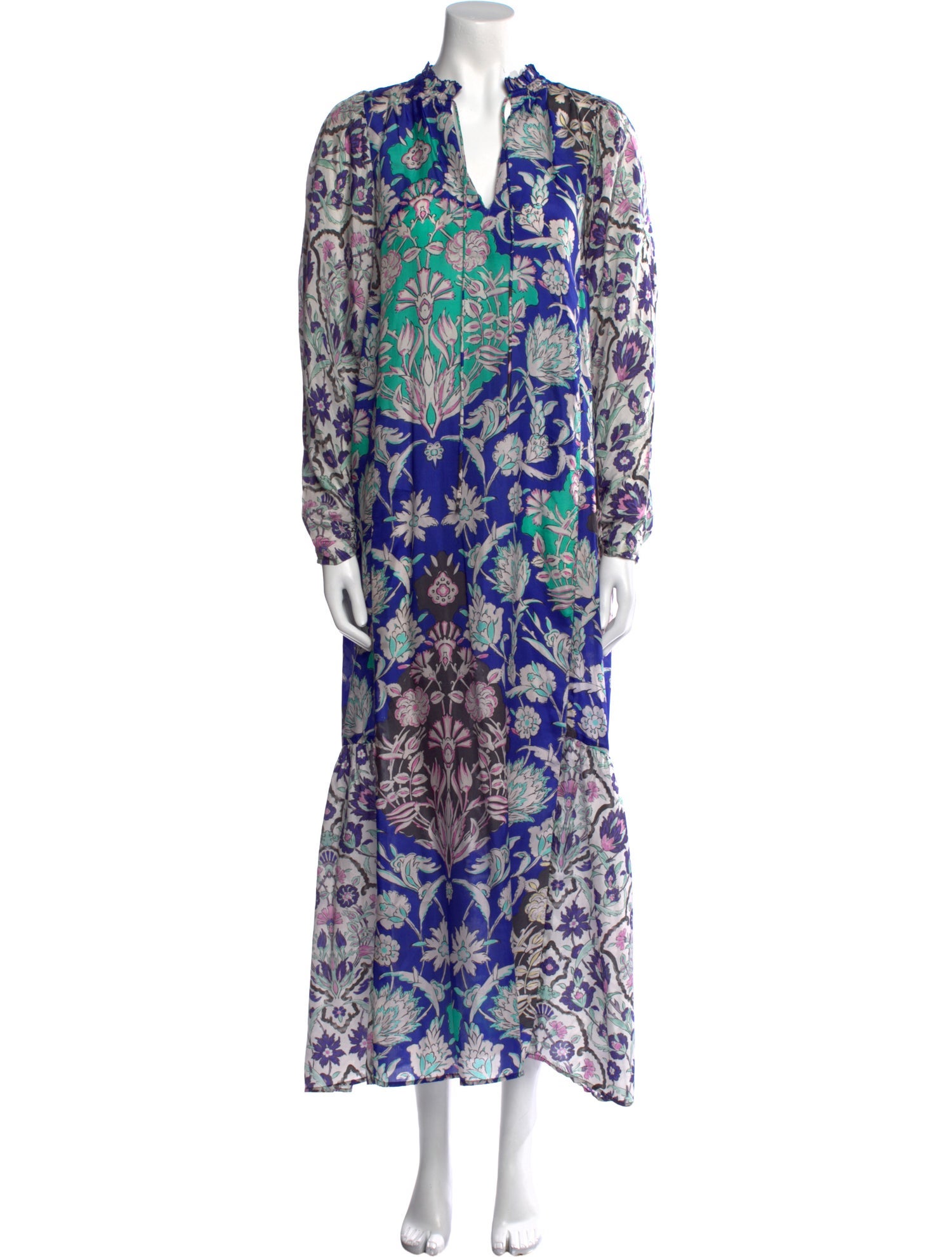 Mariacher Silk Midi Length Dress