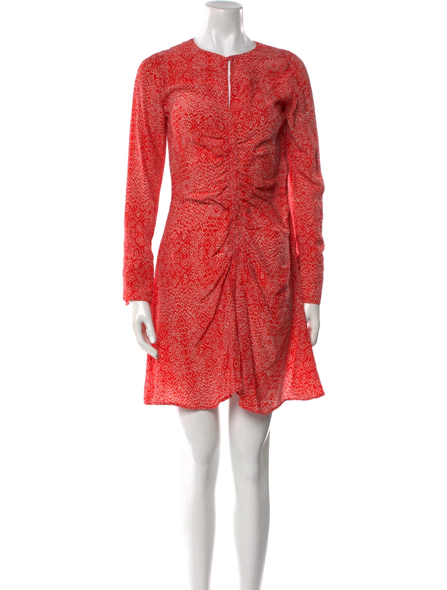 Mariacher Silk Mini Dress