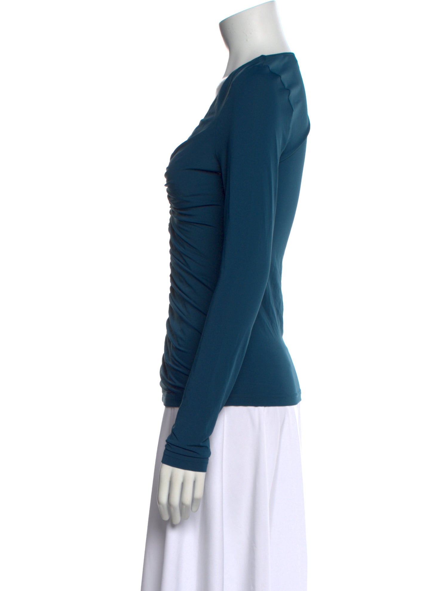 Mariacher V-Neck Long Sleeve Top