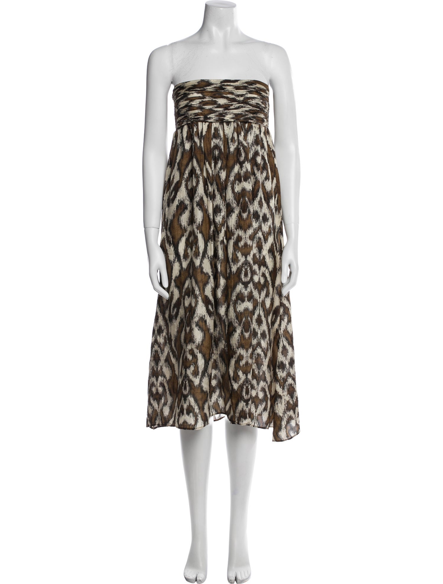 Mariacher Silk Knee-Length Dress