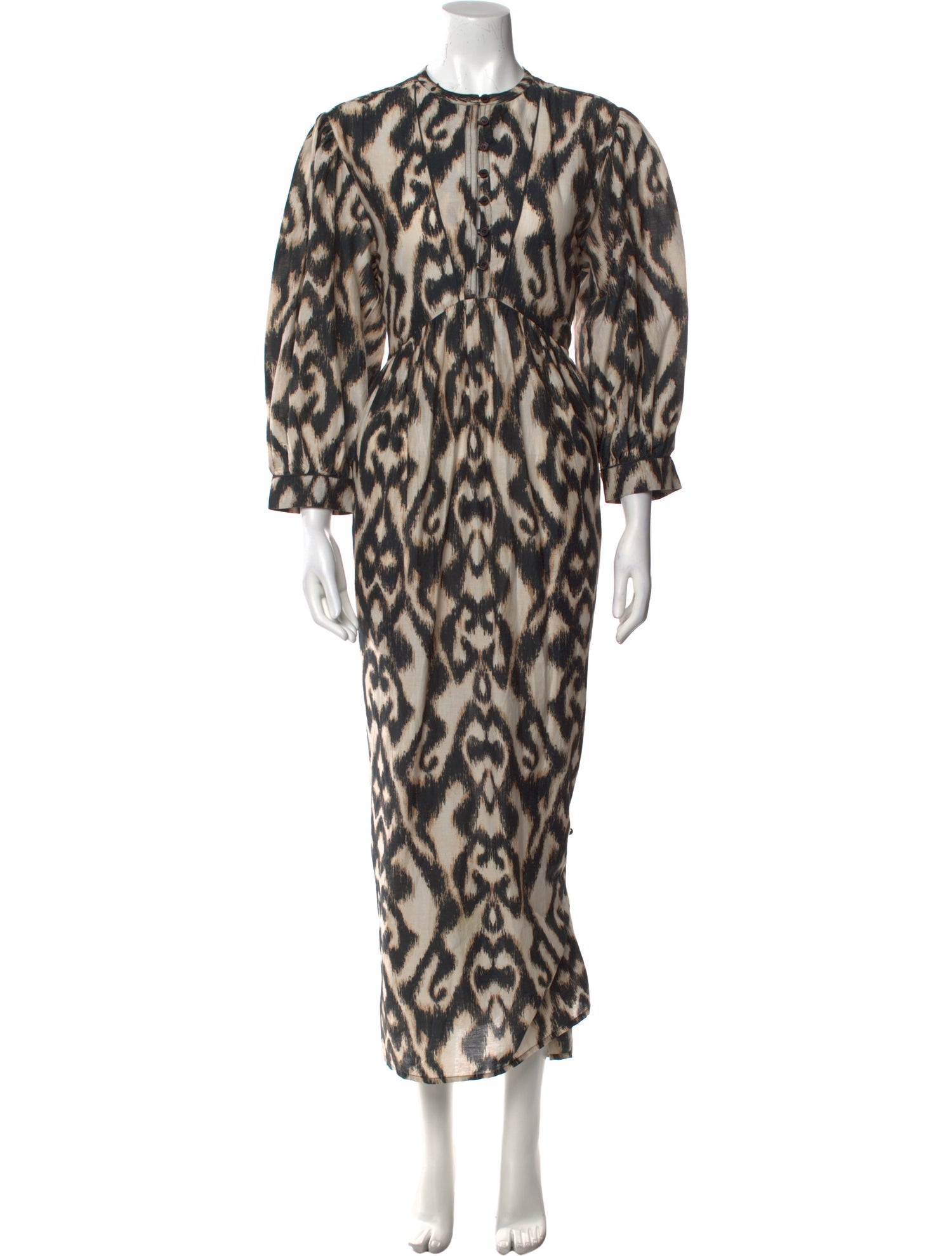 Mariacher Animal Print Long Dress w/ Tags