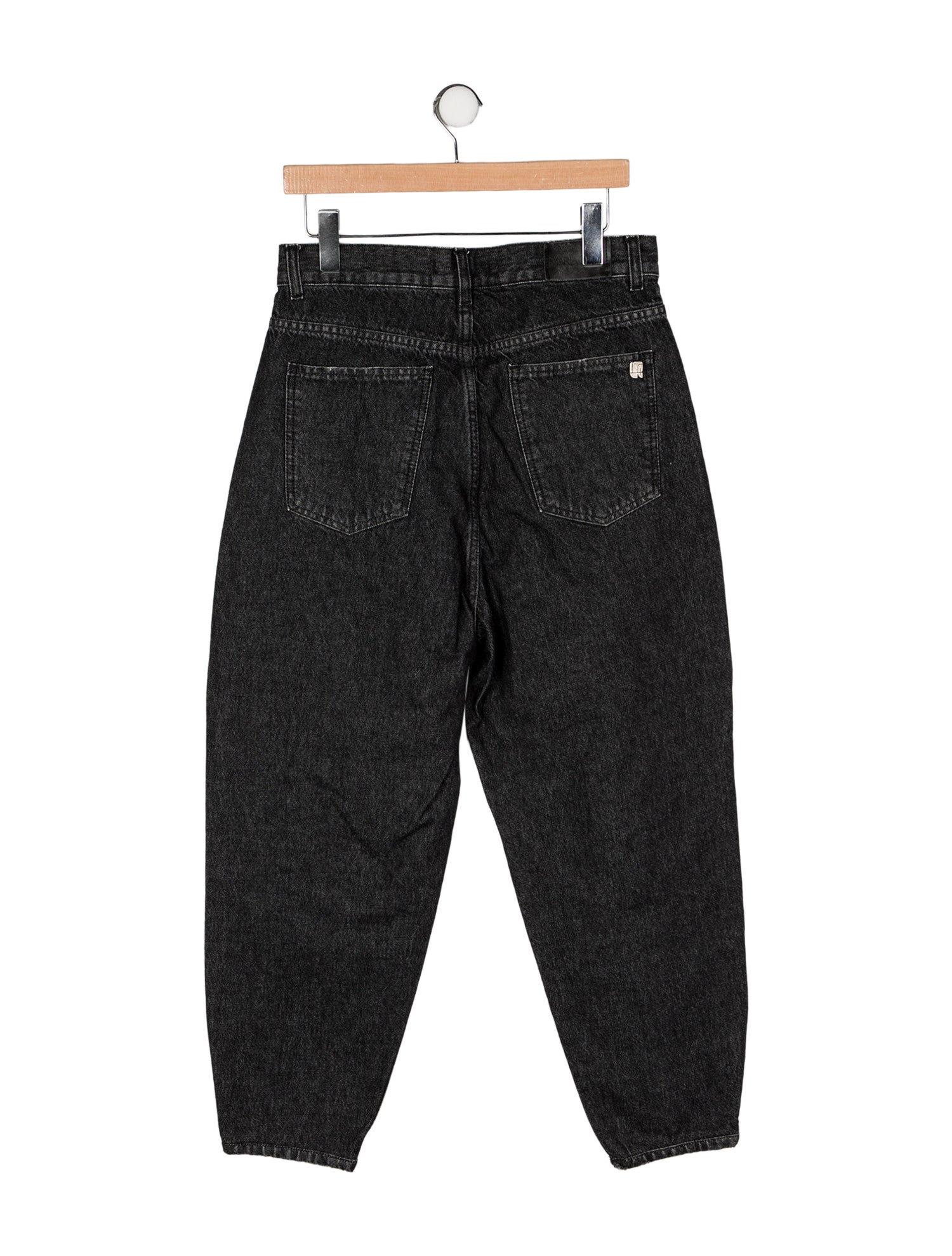 Mariacher High-Rise Straight Leg Jeans