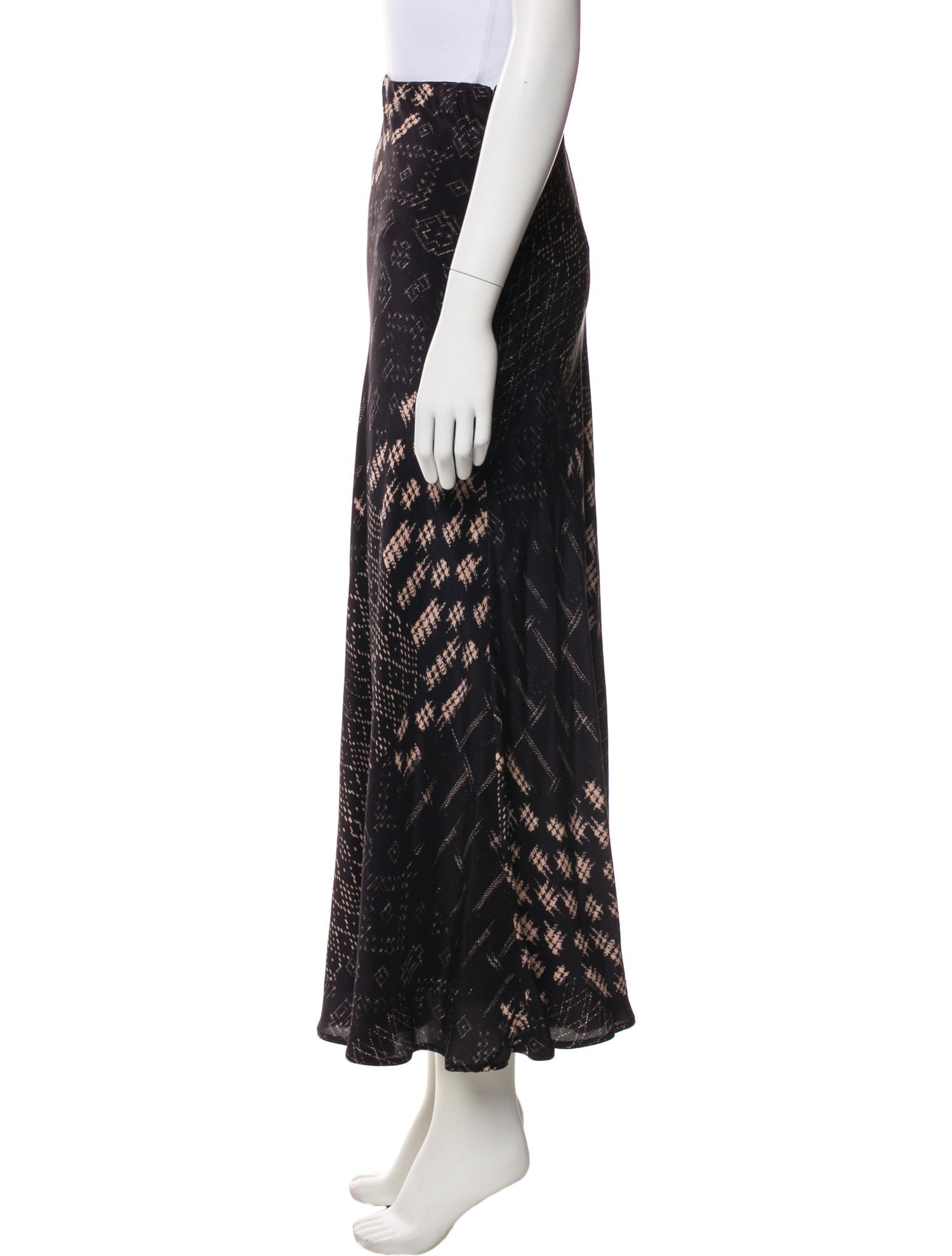 Mariacher Silk Long Skirt