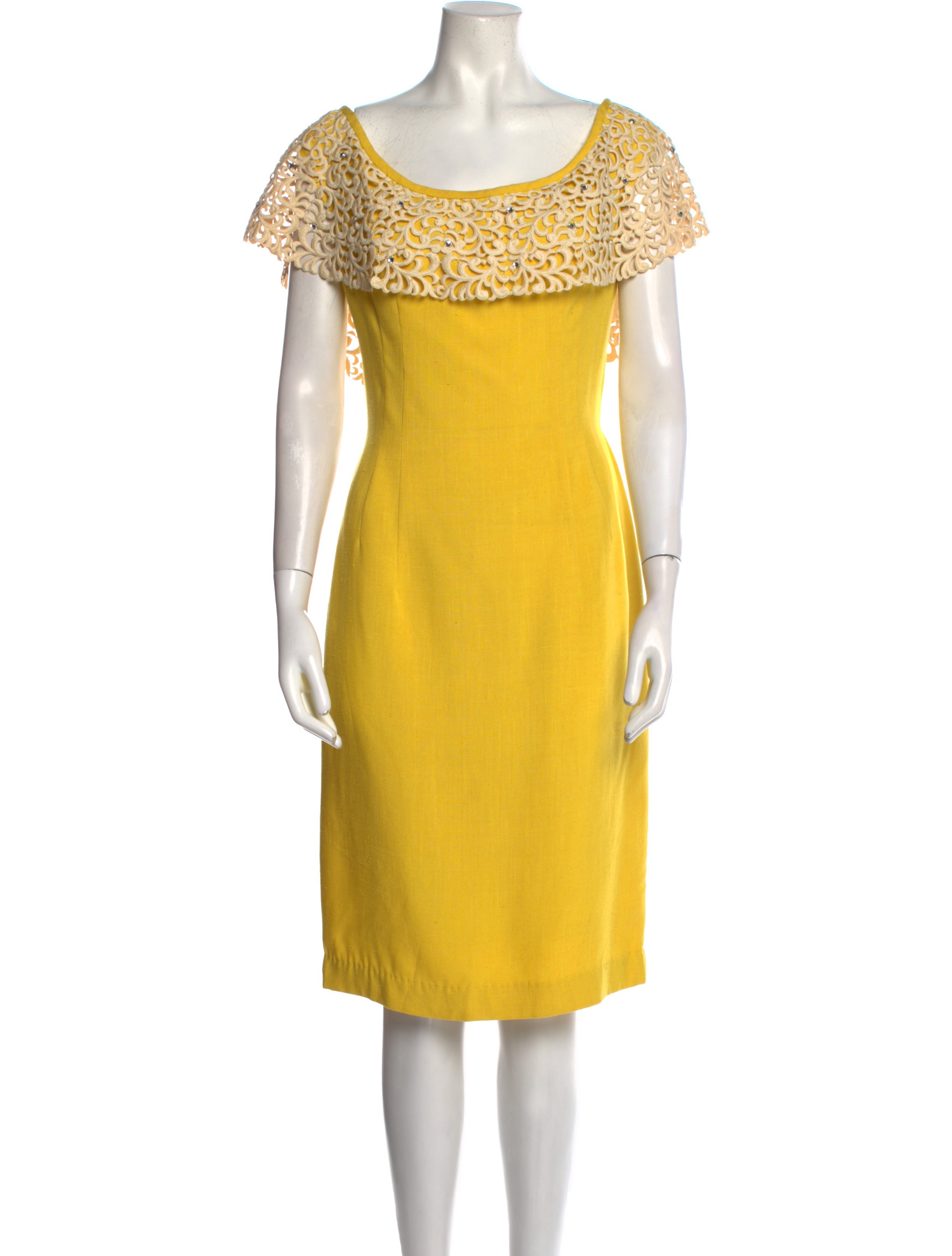 Mr. Blackwell Vintage Knee-Length Dress