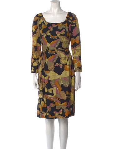 Mr. Blackwell Dresses Vintage Knee-Length Dress XS