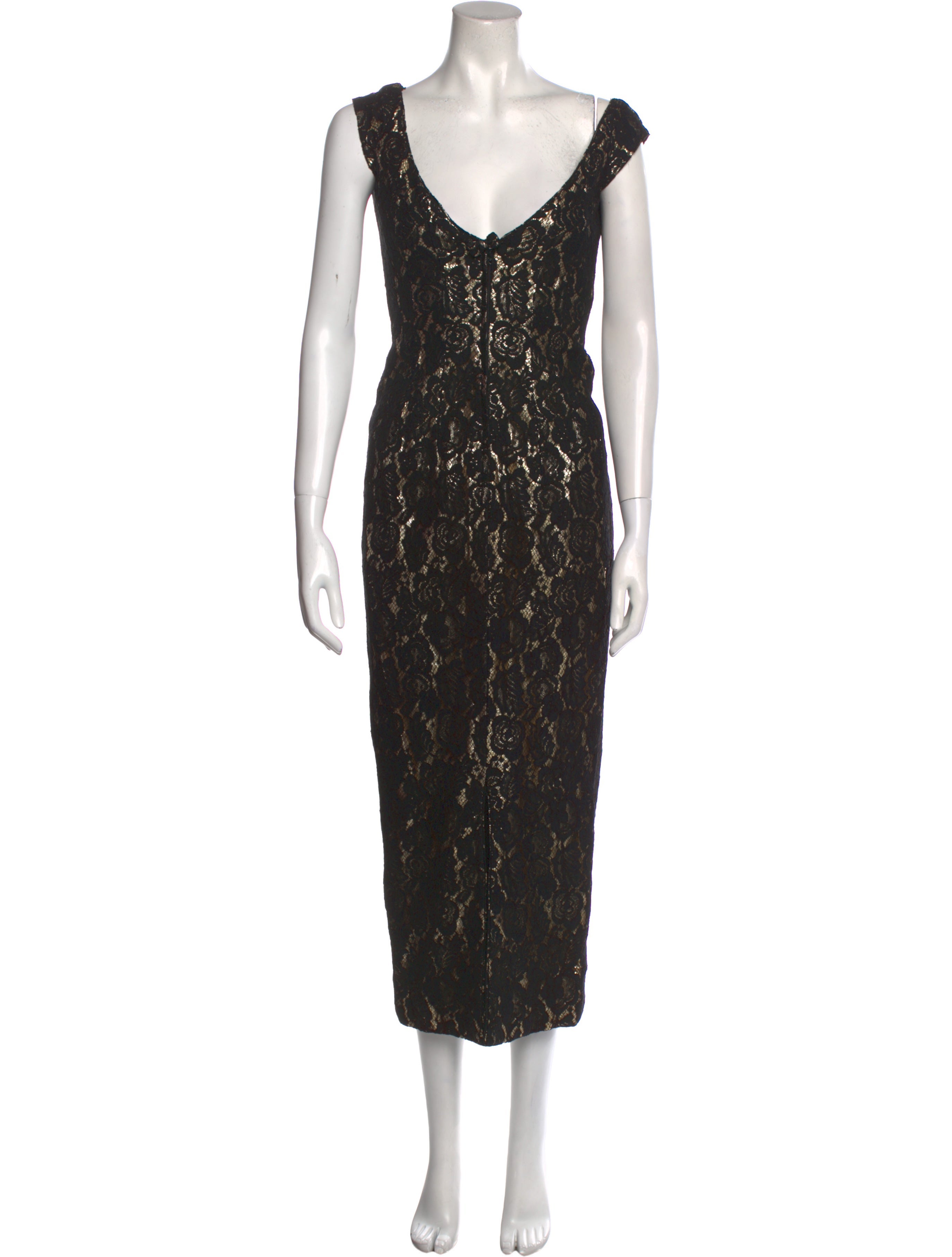 Mr. Blackwell Vintage Long Dress