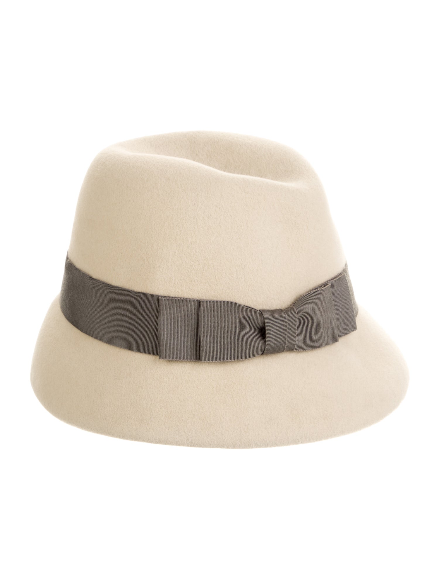 Marcia Wool Bucket Hat With Bow embellishment