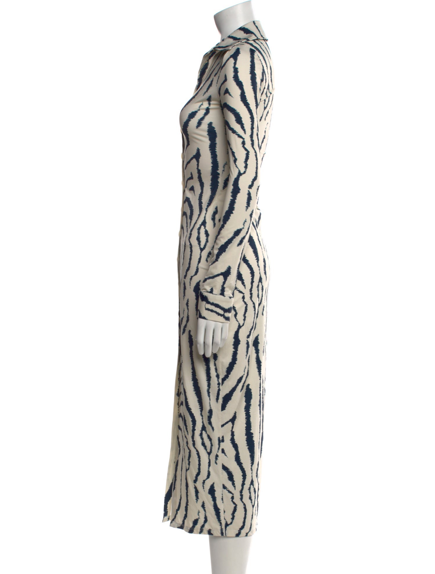 Marcia Animal Print Long Dress