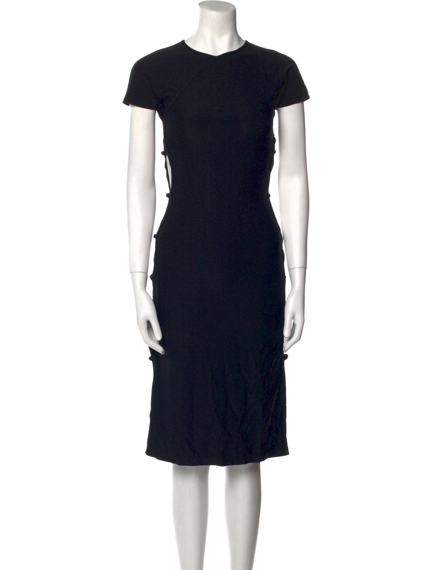 Marcia Crew Neck Knee-Length Dress