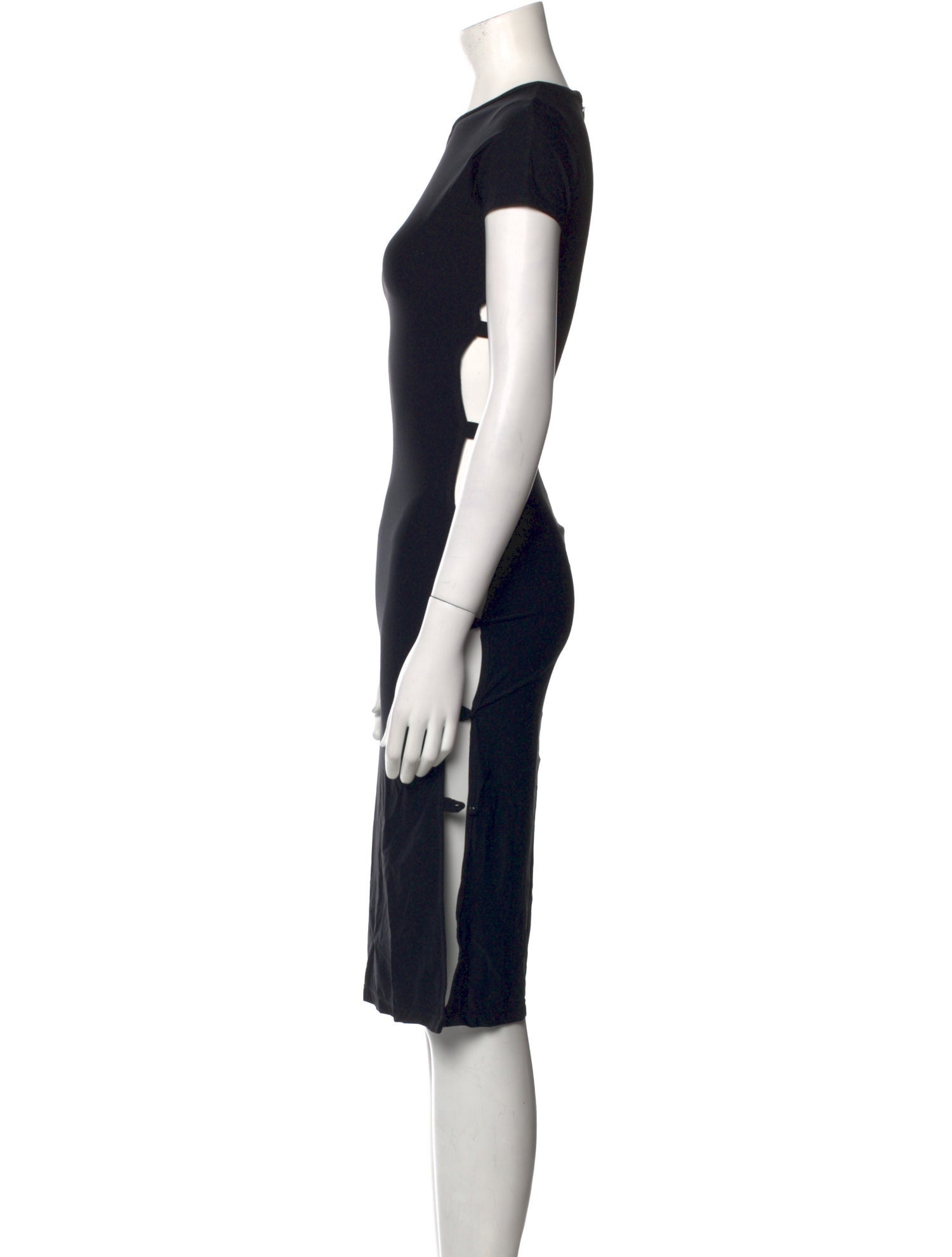 Marcia Crew Neck Knee-Length Dress