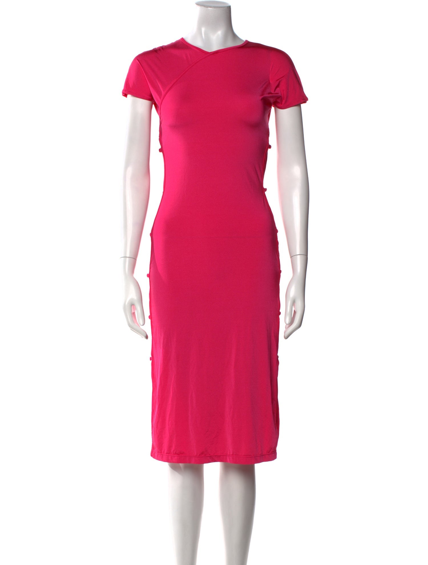 Marcia Crew Neck Midi Length Dress