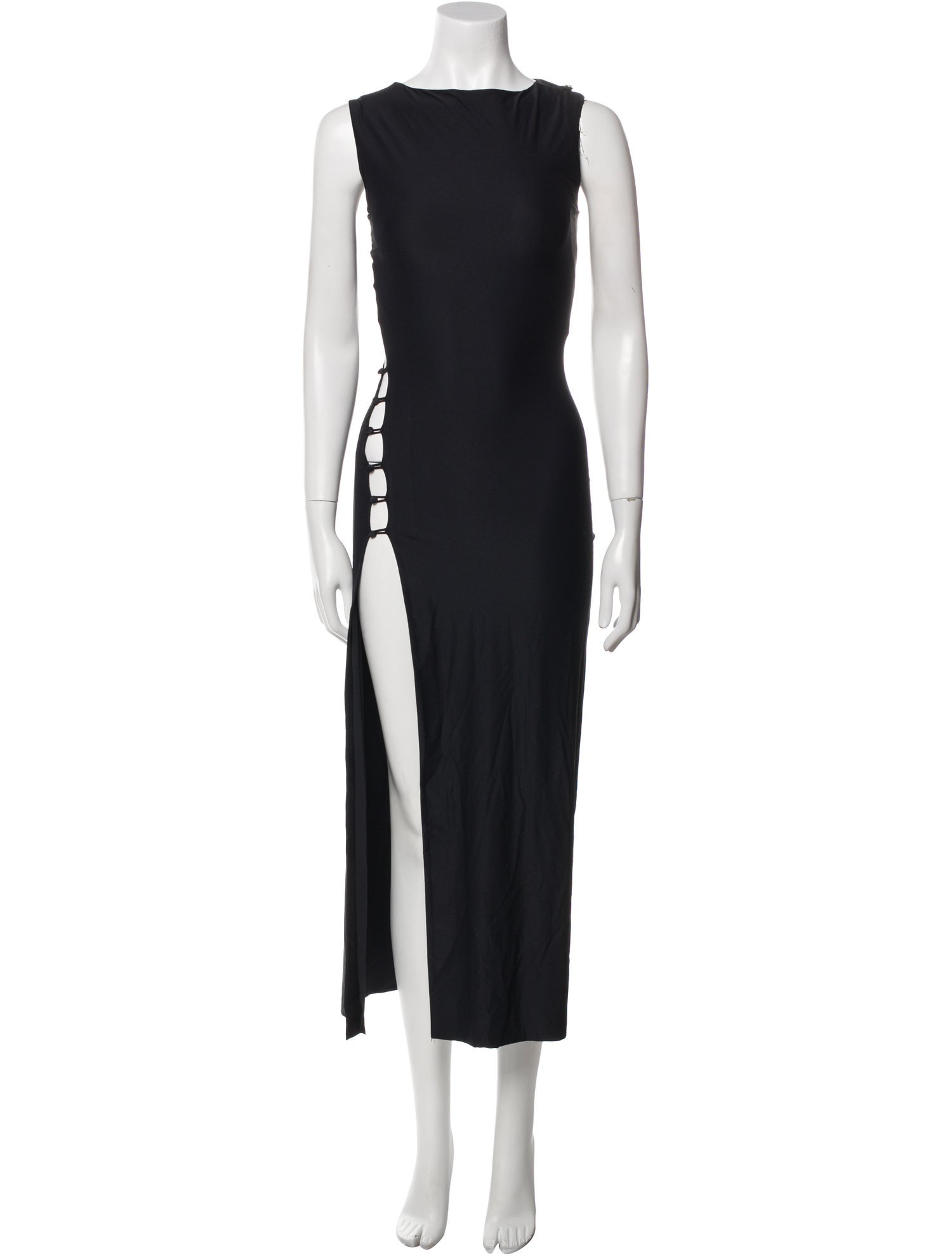 Marcia Bateau Neckline Long Dress