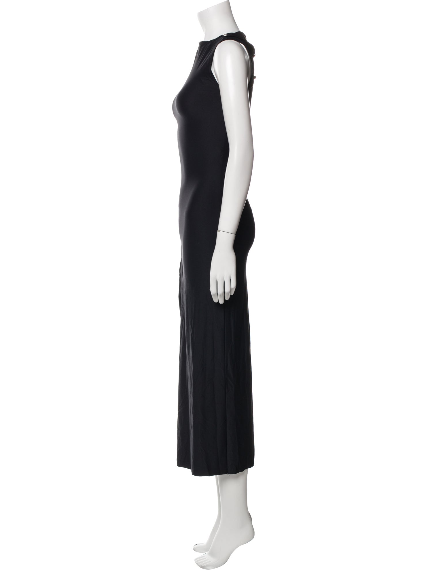 Marcia Bateau Neckline Long Dress