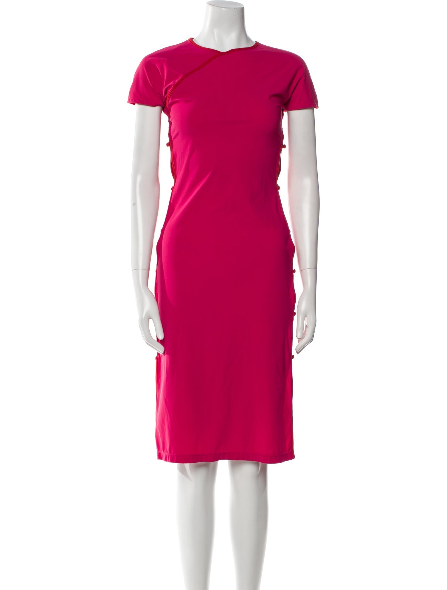 Marcia Crew Neck Knee-Length Dress
