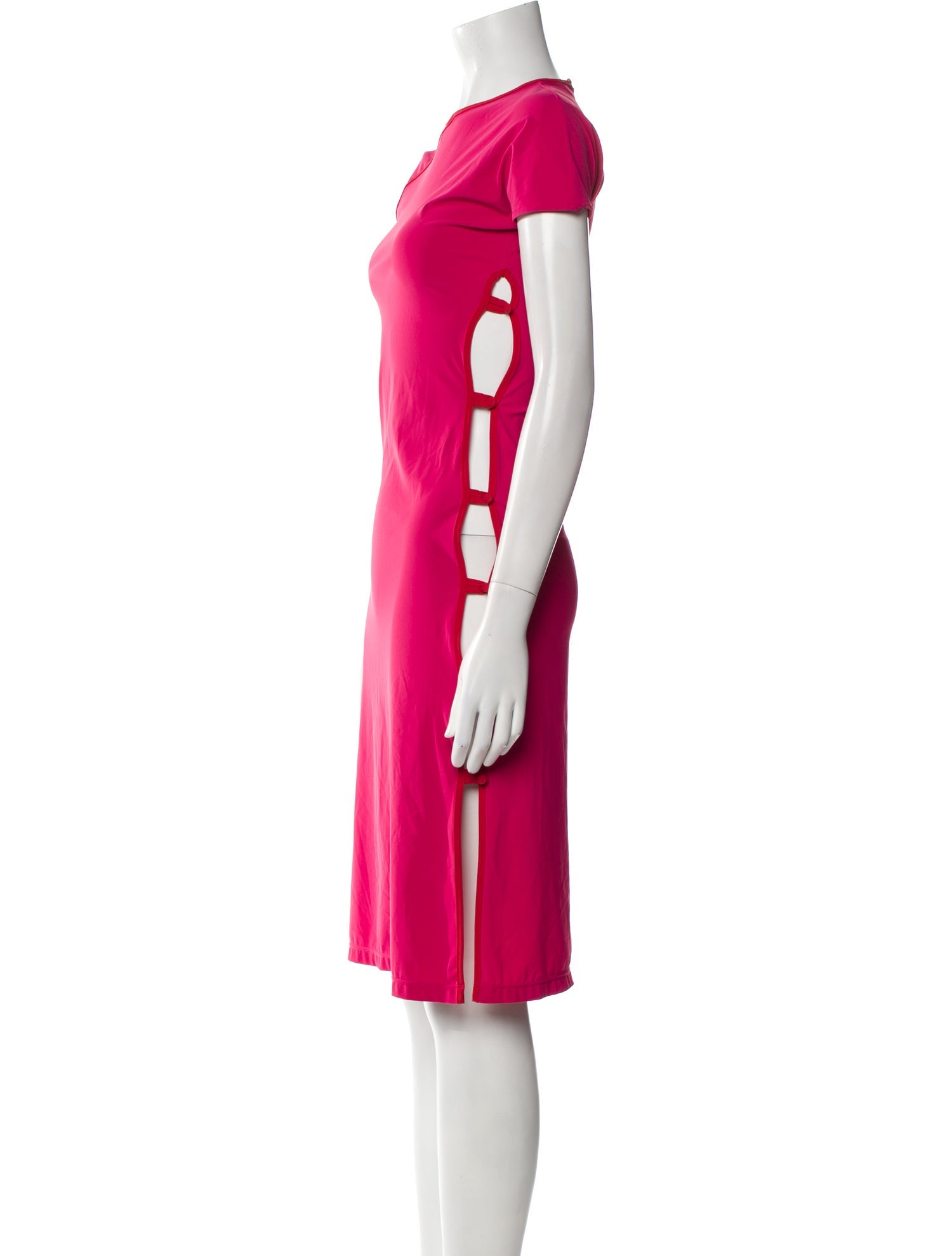 Marcia Crew Neck Knee-Length Dress
