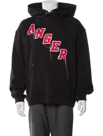 Mr. Completely Anger Graphic Print Hoodie