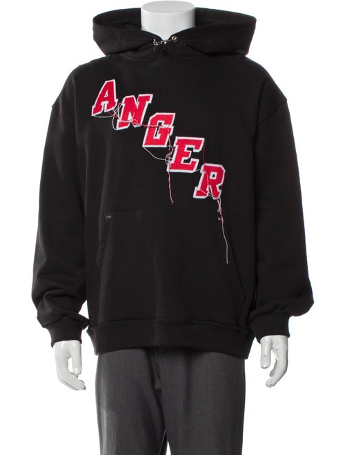 Mr. Completely Anger Graphic Print Hoodie