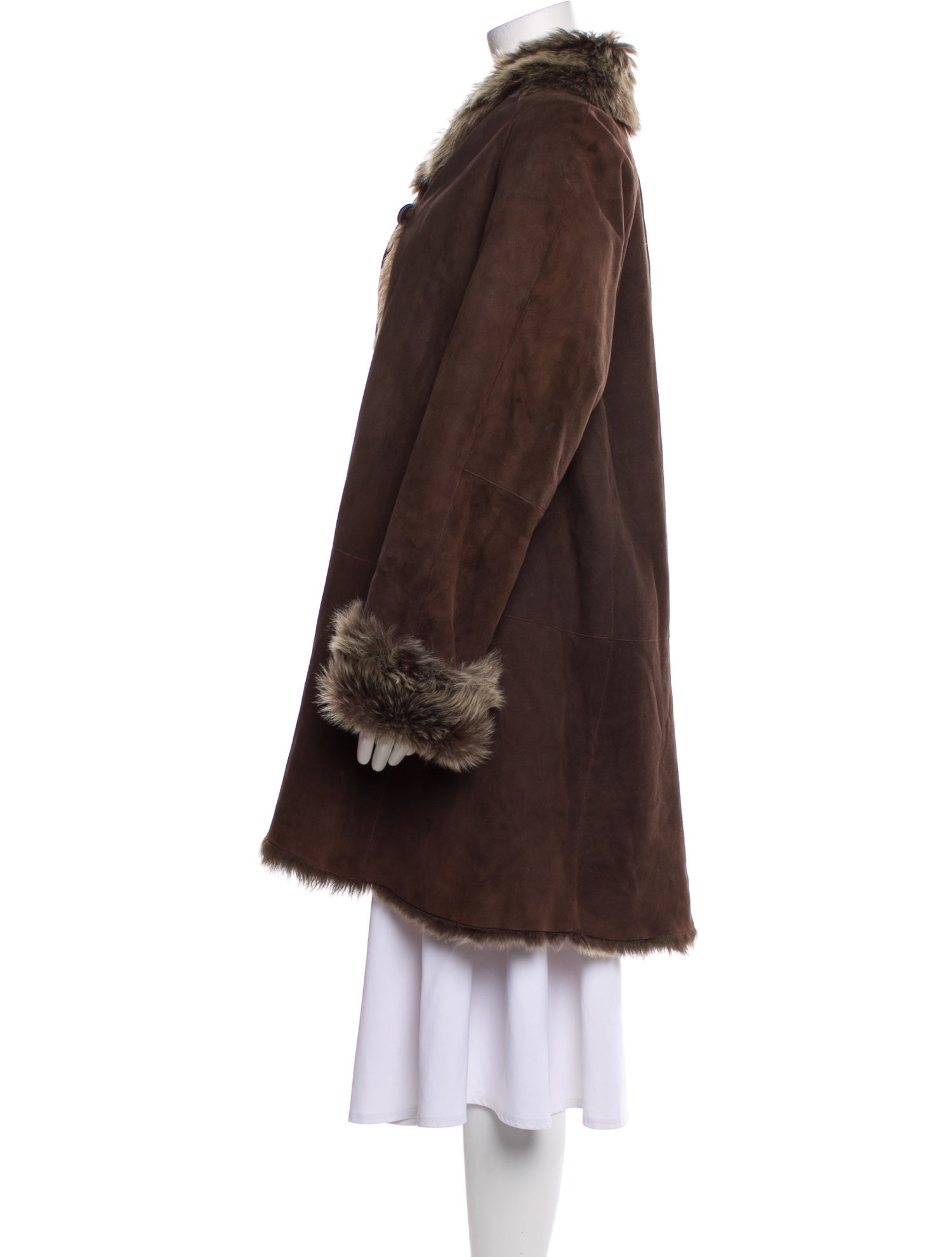 Michael Robinson Vintage Faux Fur Coat