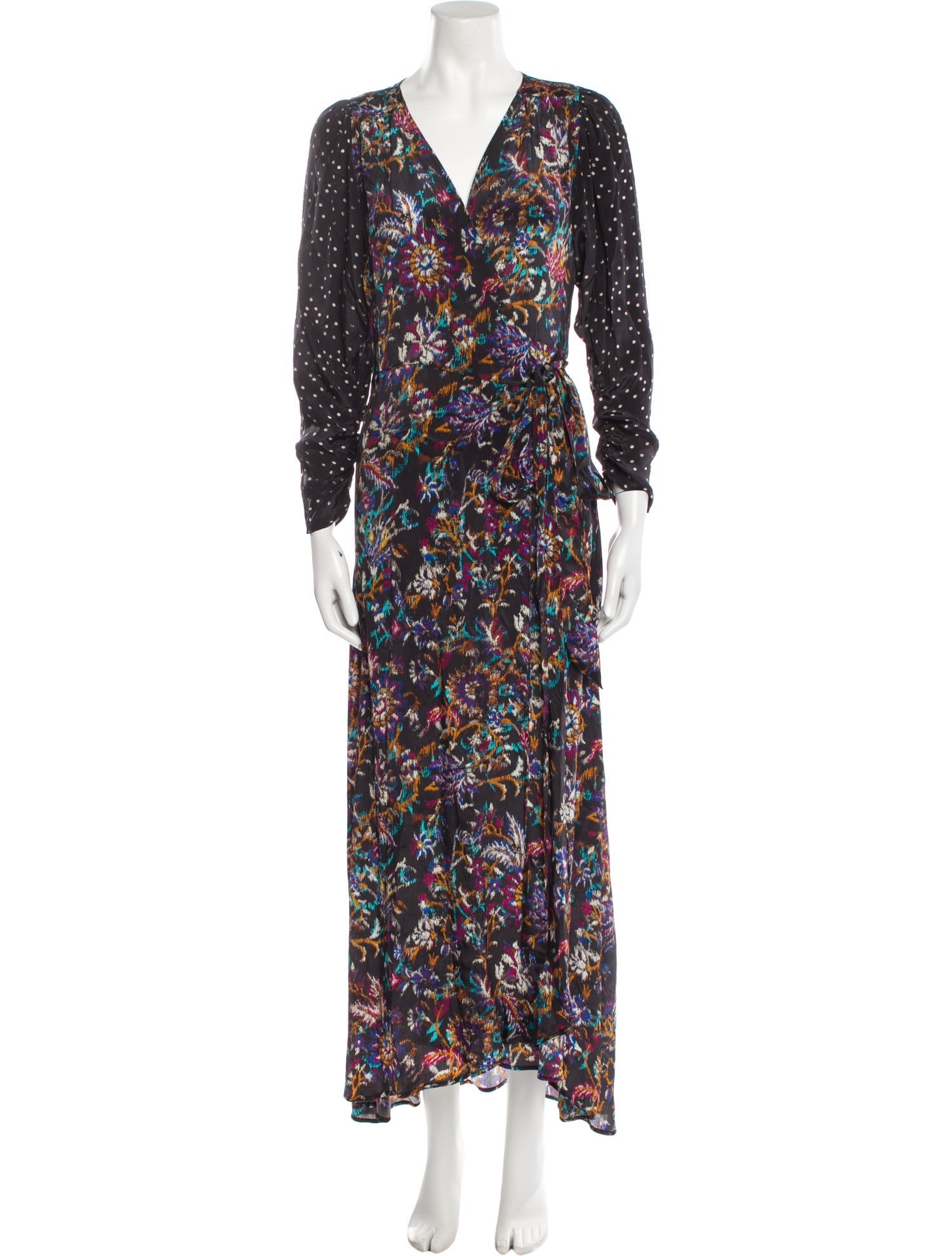 Maria Cher Floral Print Long Dress w/ Tags