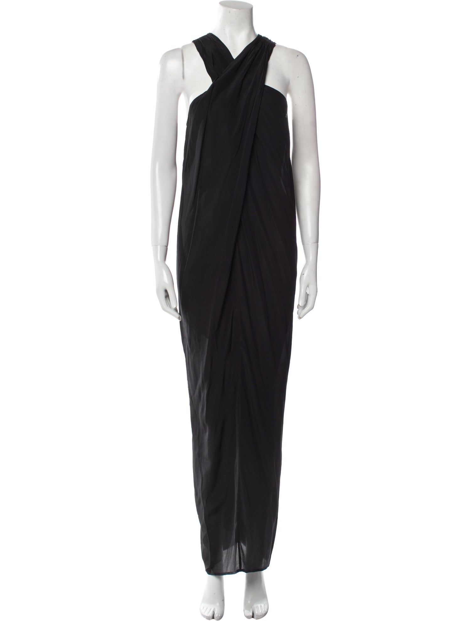 Maria Cher Halterneck Long Dress