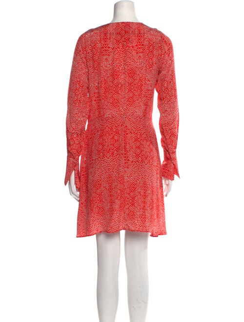 Maria Cher Printed Mini Dress