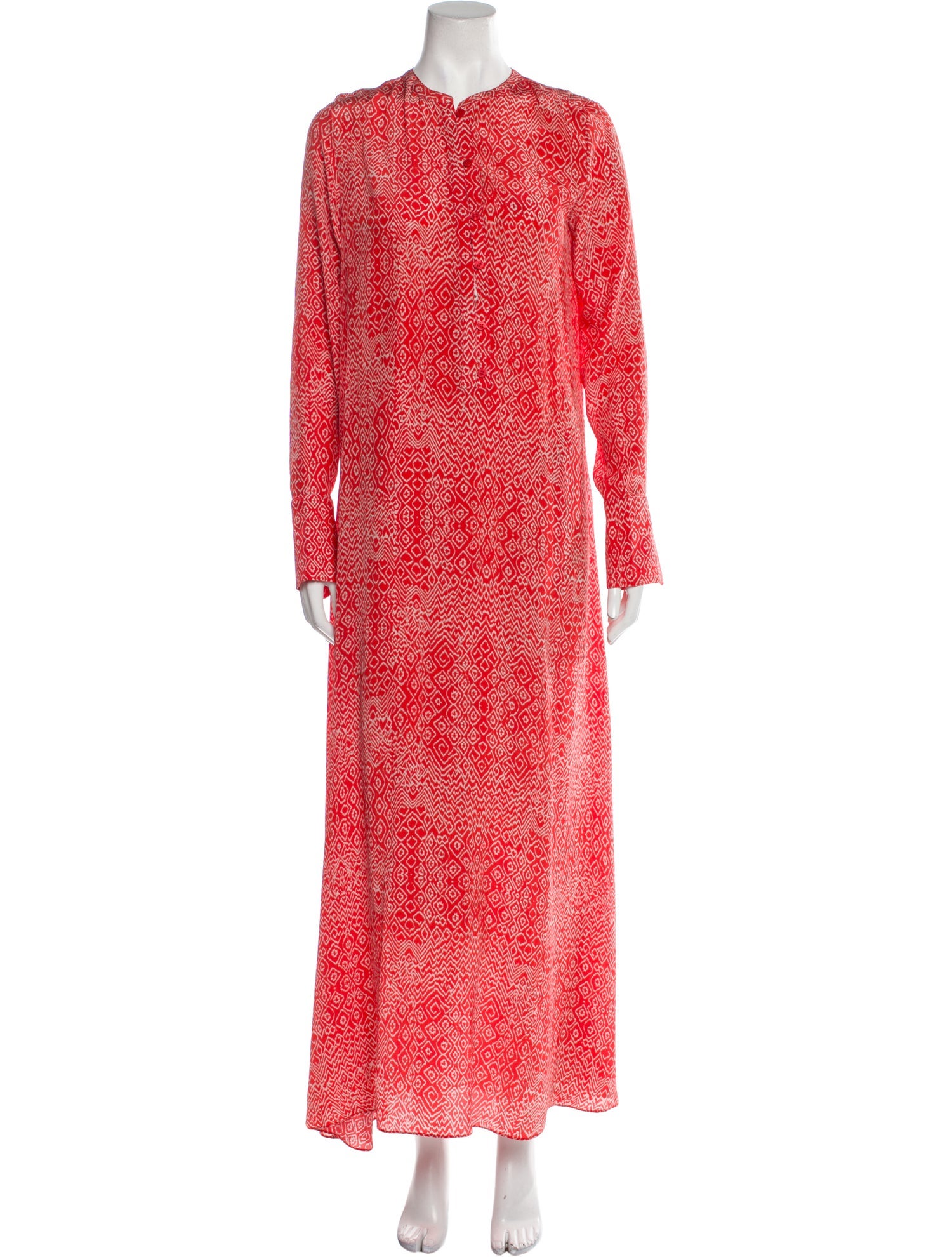 Maria Cher Animal Print Long Dress