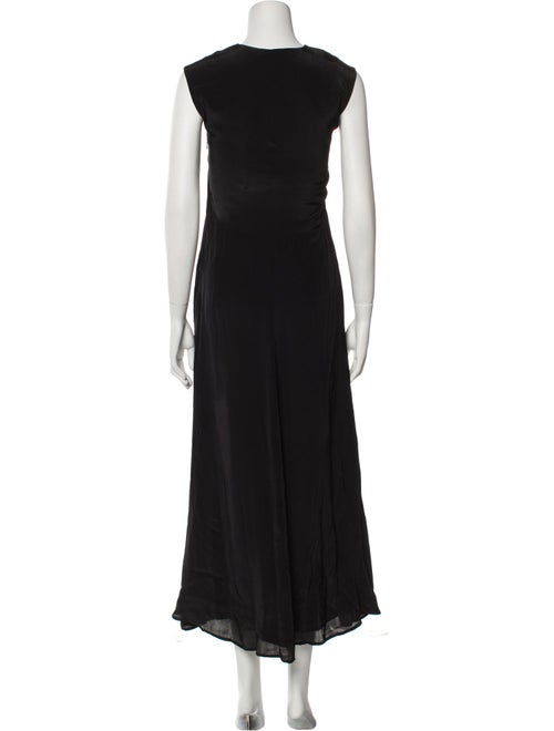 Maria Cher V-Neck Long Dress