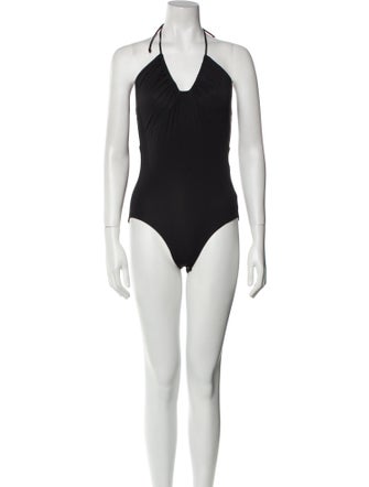 Maria Cher Halterneck Sleeveless Bodysuit