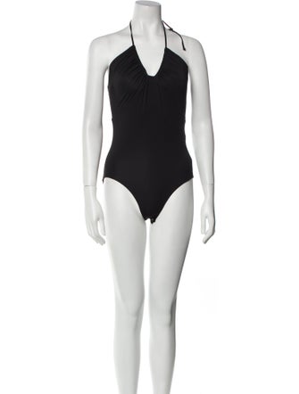 Maria Cher Halterneck Sleeveless Bodysuit