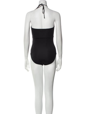 Maria Cher Halterneck Sleeveless Bodysuit