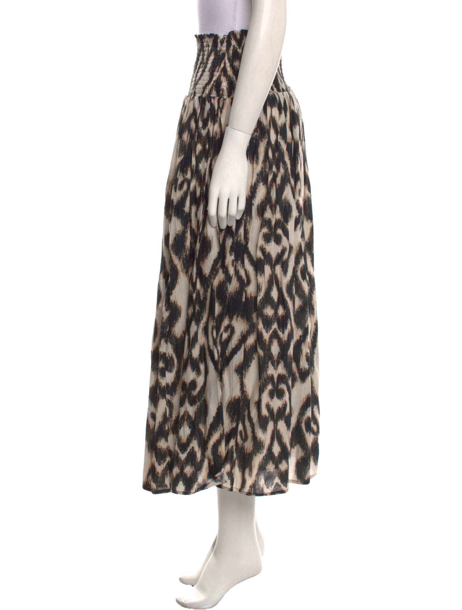 Maria Cher Printed Midi Length Skirt