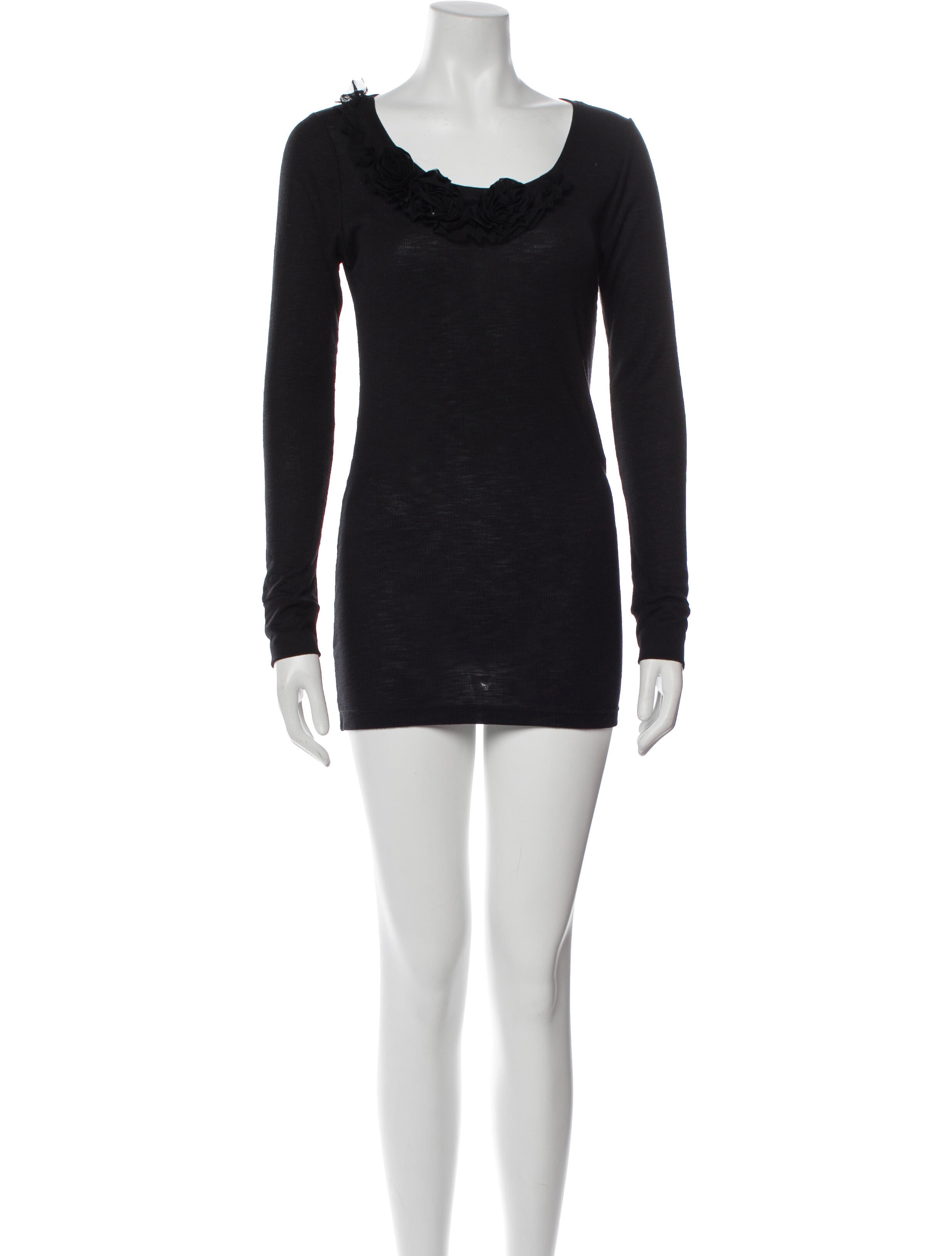 Maria Cher Cowl Neck Mini Dress