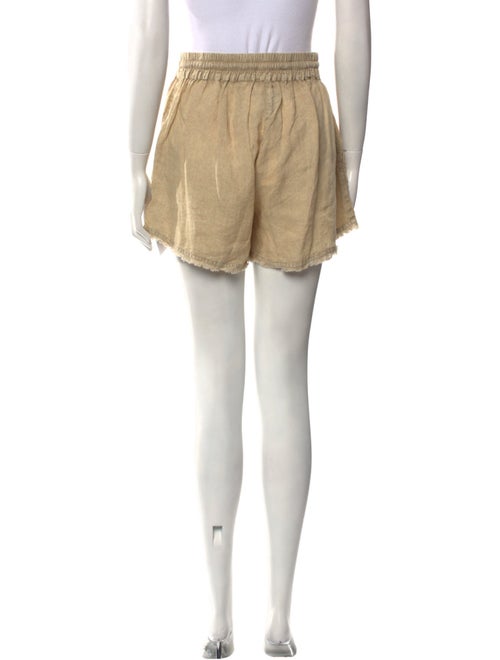Maria Cher Linen Mini Shorts