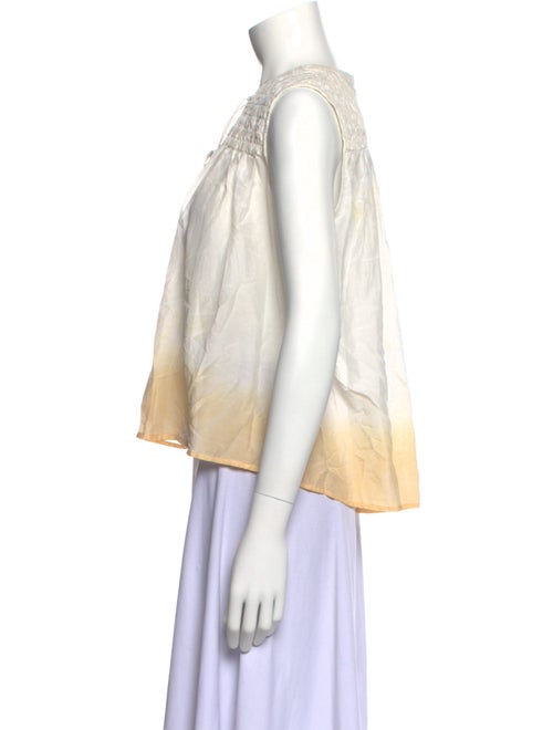 Maria Cher V-Neck Sleeveless Top