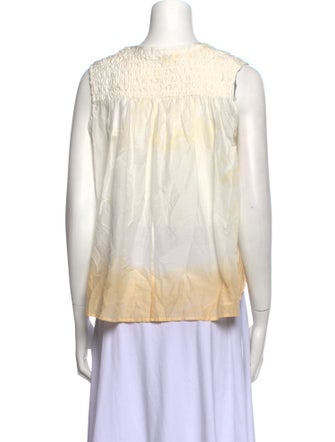 Maria Cher V-Neck Sleeveless Top