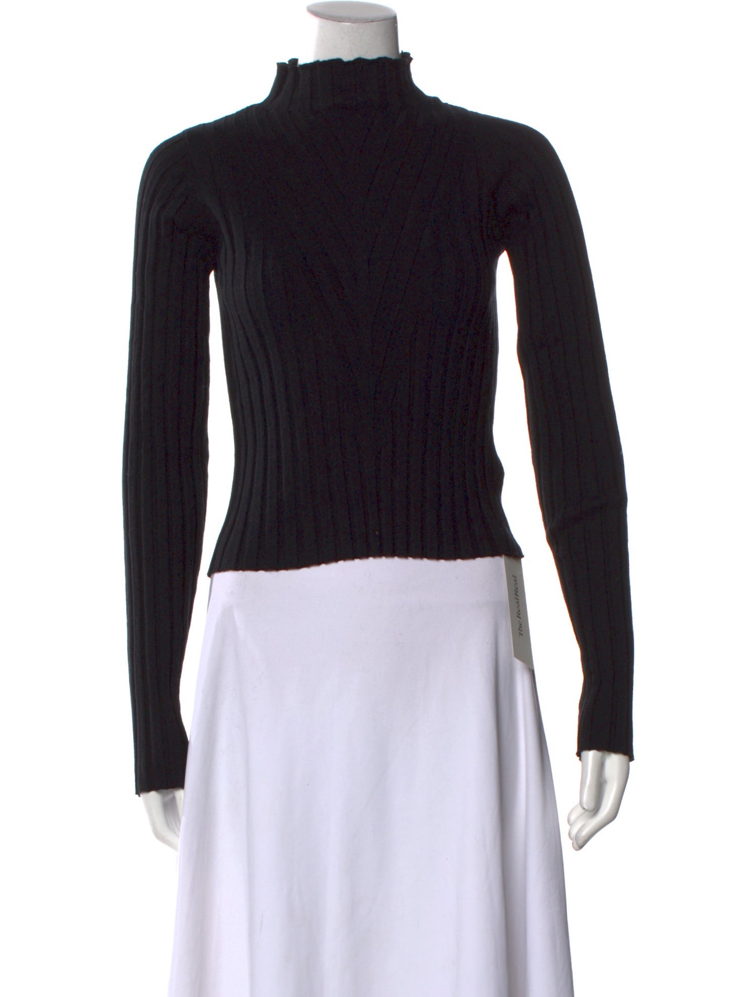 Maria Cher Mock Neck Sweater