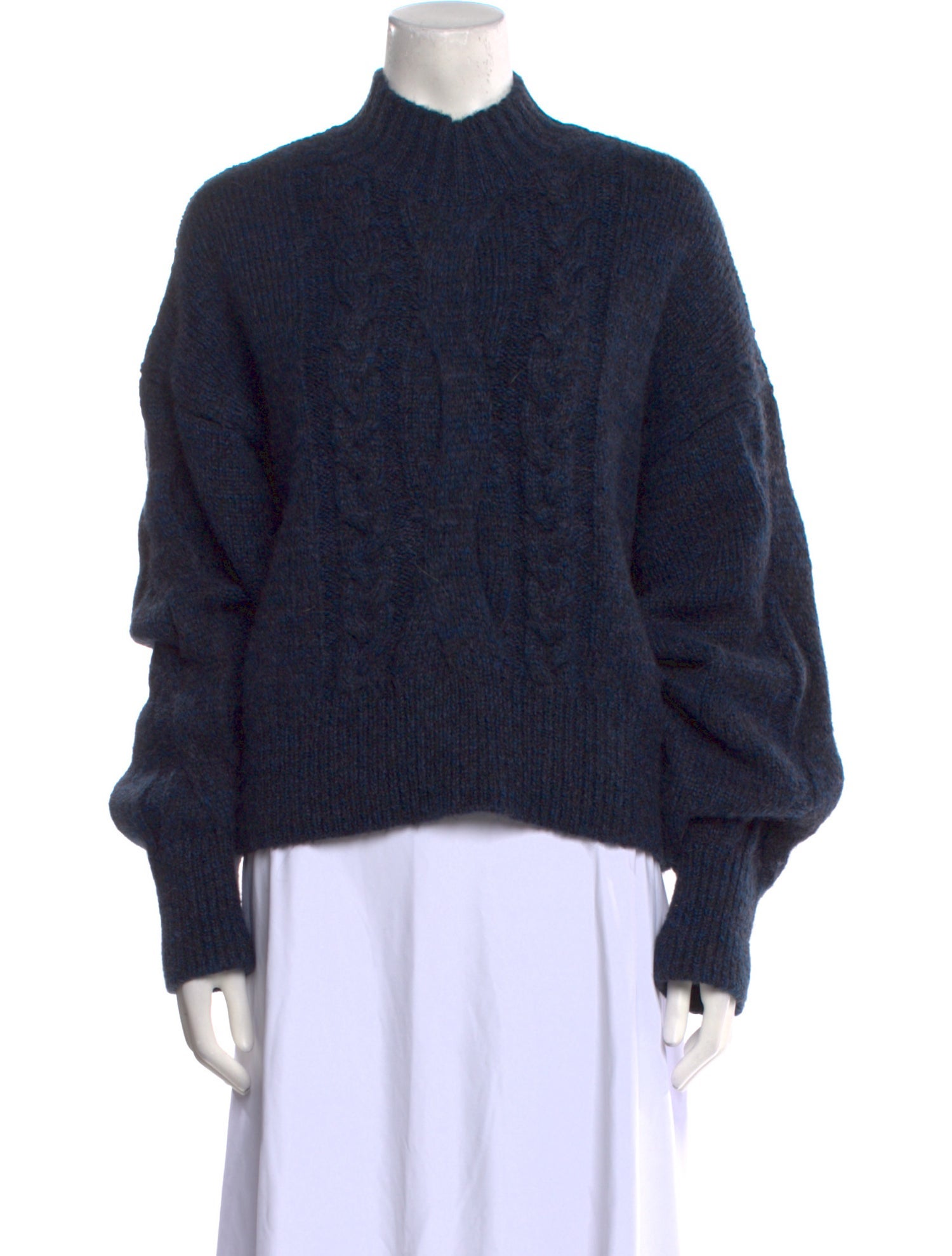 Maria Cher Mock Neck Sweater