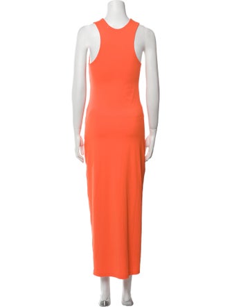 Maria Cher V-Neck Long Dress