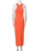Maria Cher V-Neck Long Dress