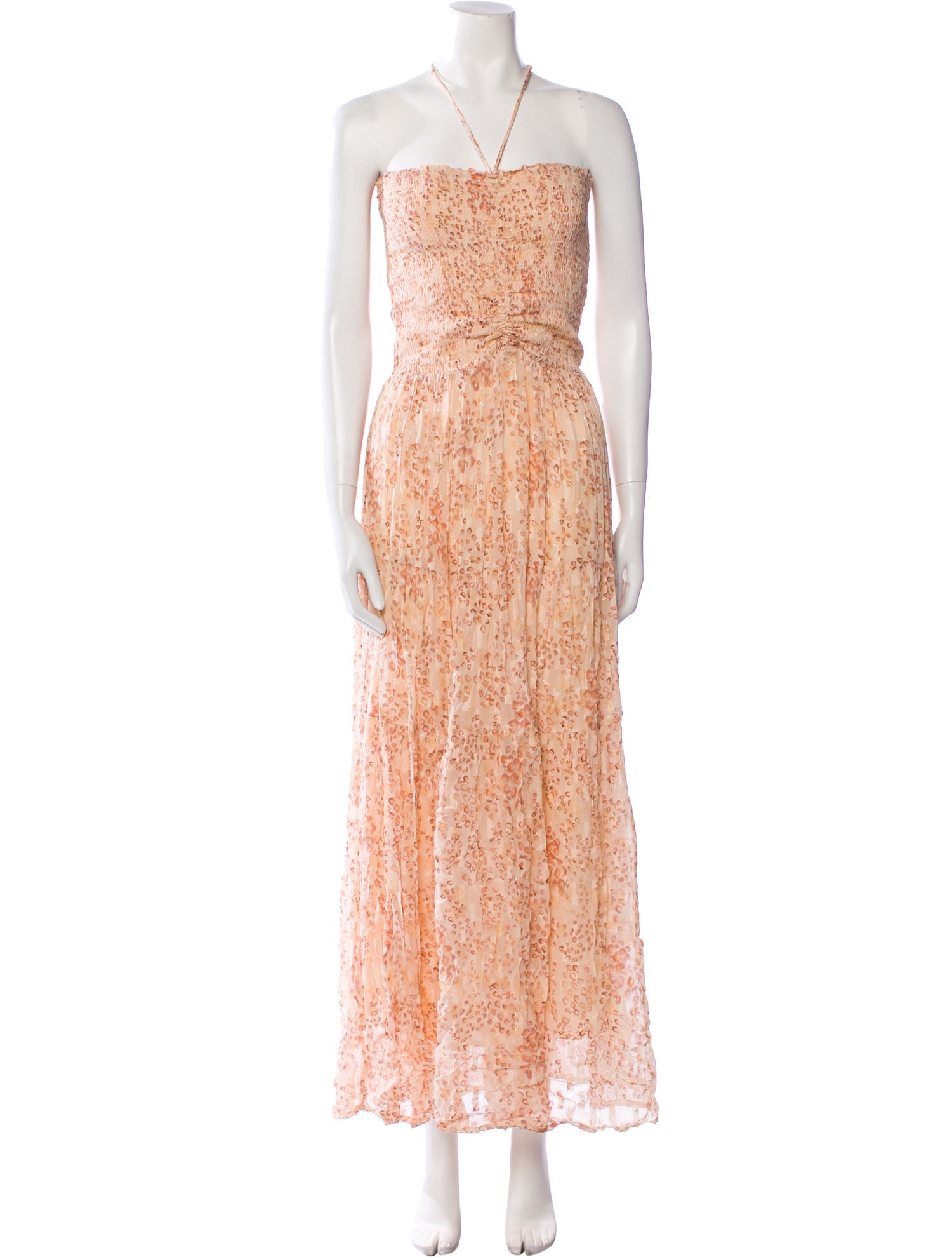 Maria Cher Lace Pattern Midi Length Dress w/ Tags