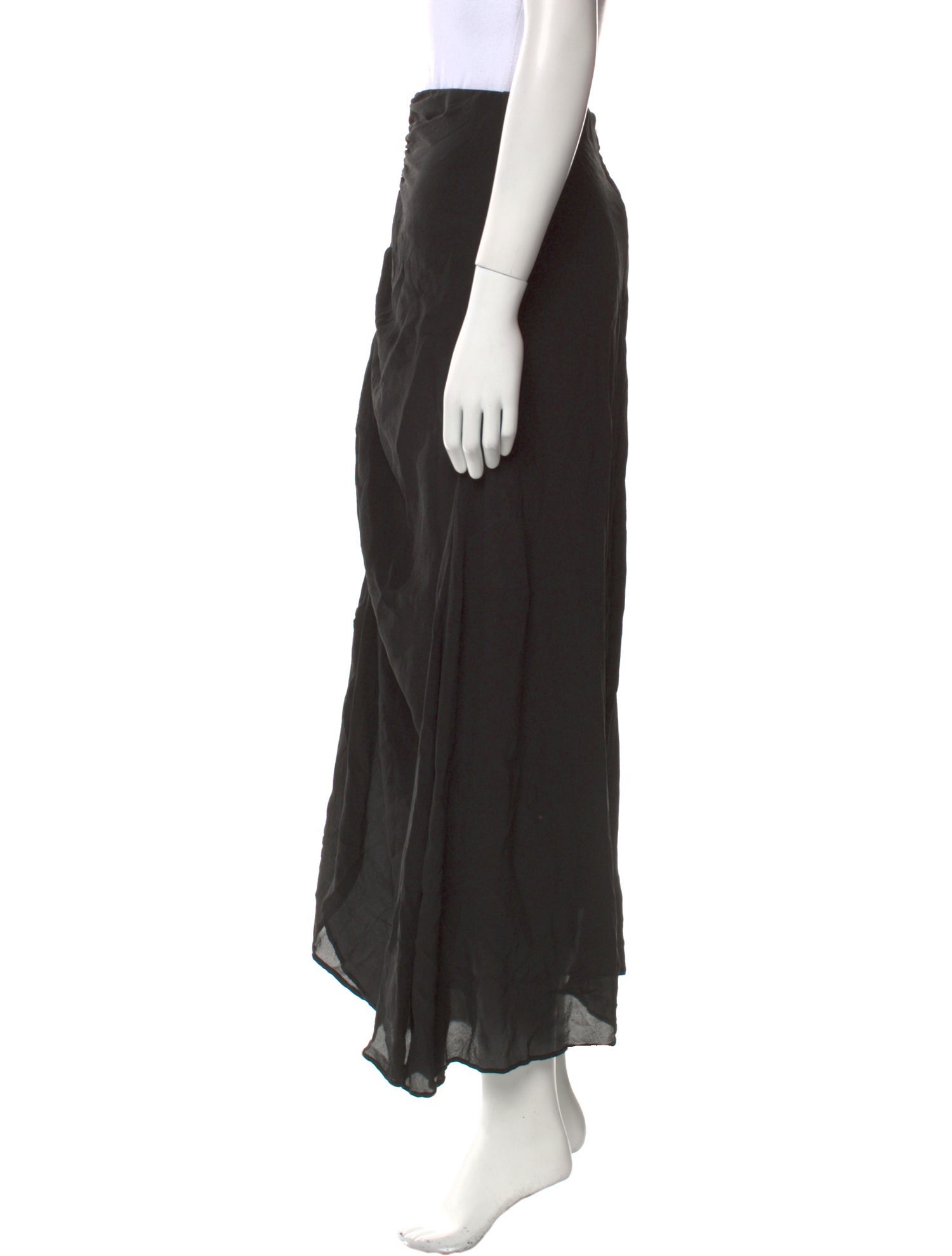 Maria Cher Silk Long Skirt