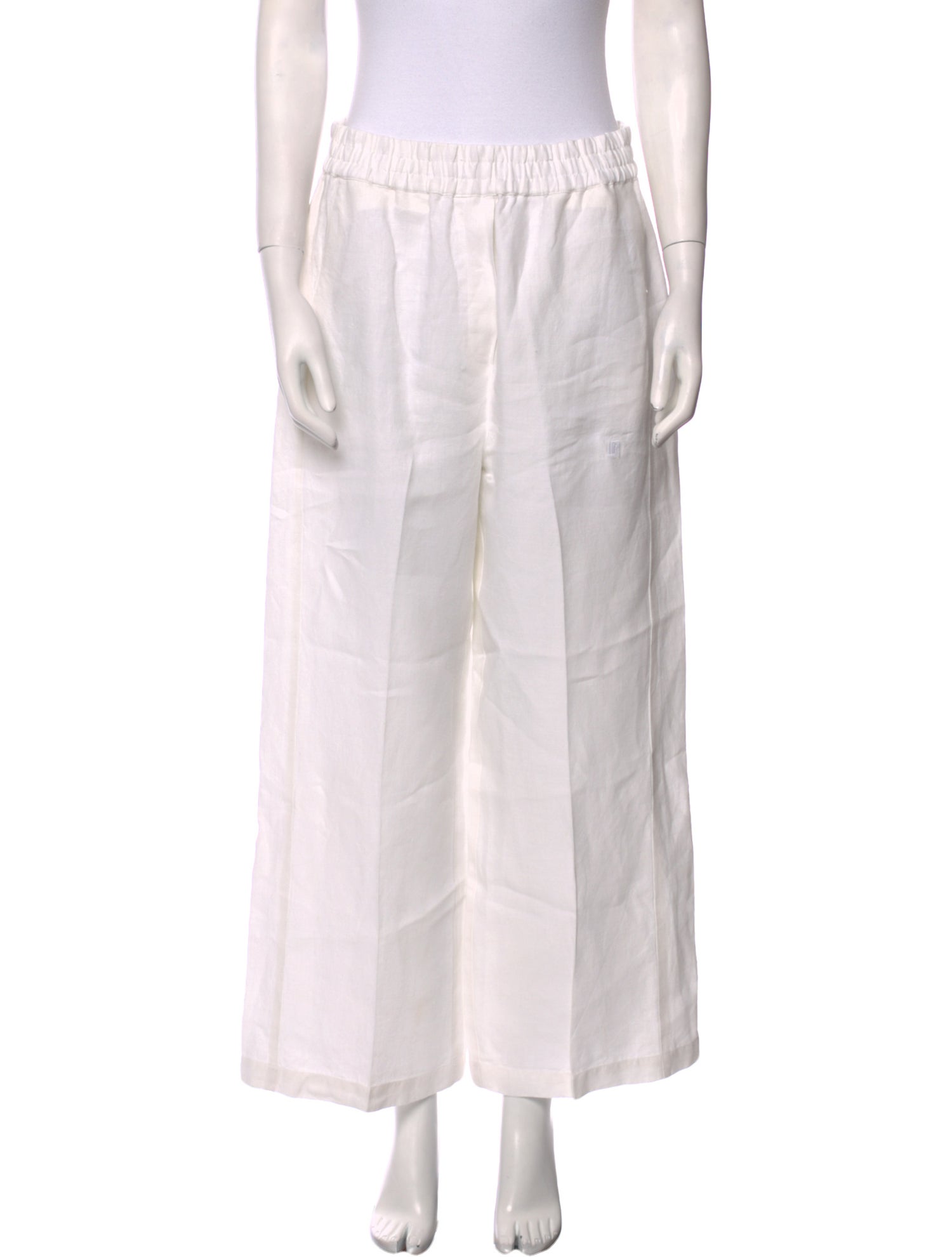 Maria Cher Linen Wide Leg Pants