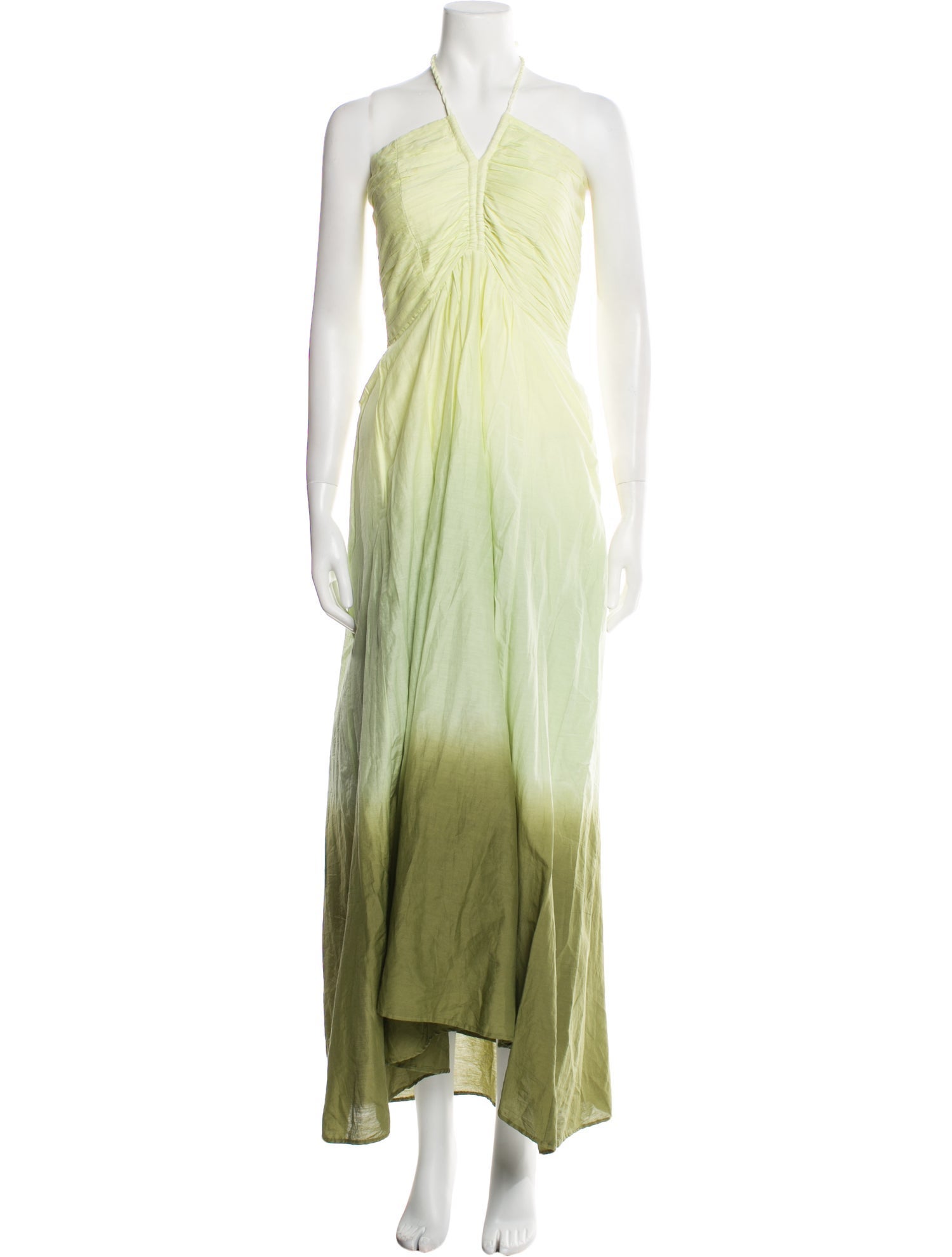 Maria Cher Halterneck Long Dress
