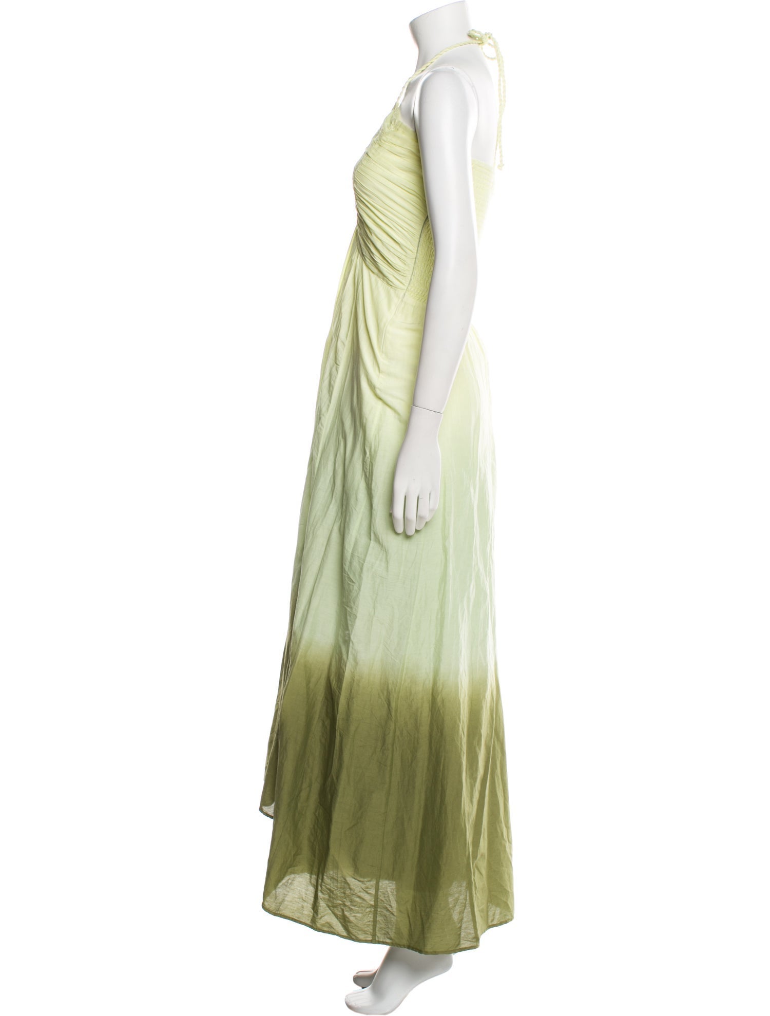 Maria Cher Halterneck Long Dress