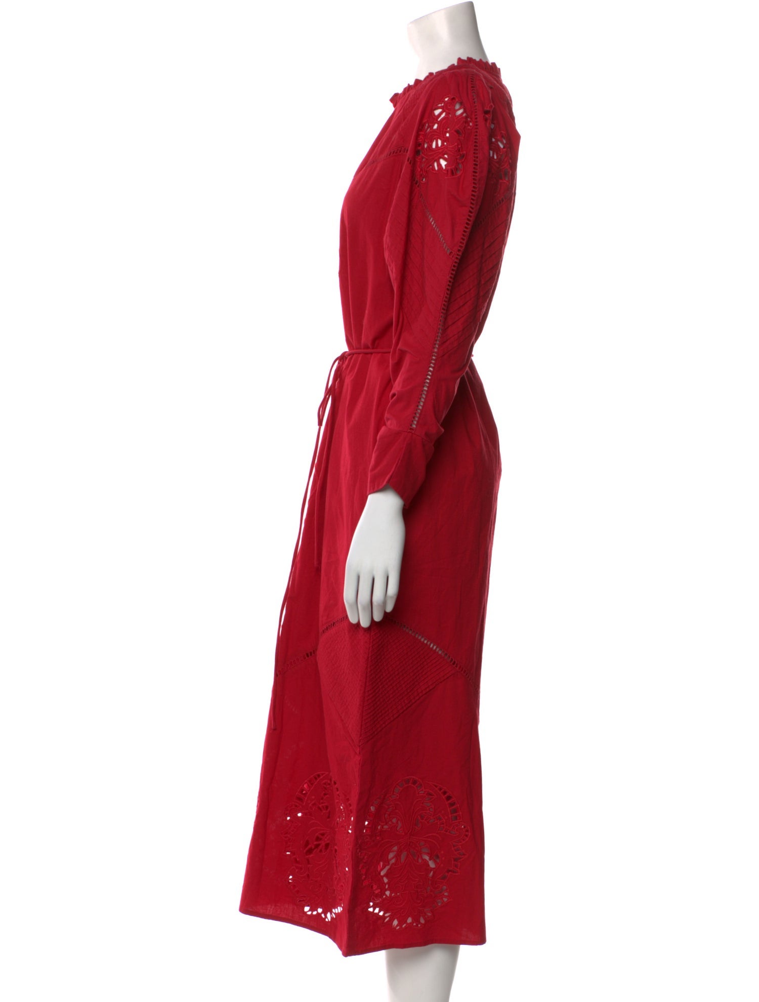 Maria Cher Crew Neck Long Dress w/ Tags